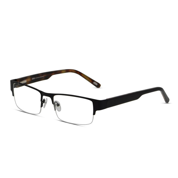 OTTOTO 31-H1947 RX CLEAR BLACK EYEGLASSES SUNGLASSES FRAMES 54-19 - Picture 2 of 3